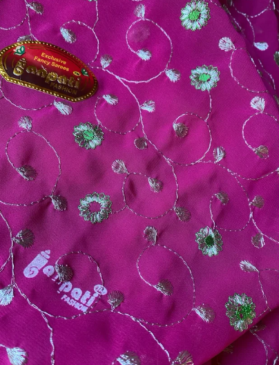 Tela India Saree Ganpati Fashion
