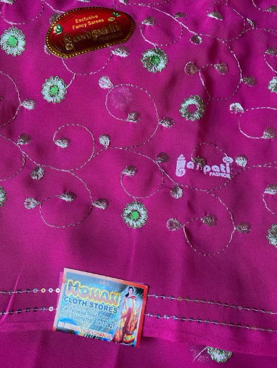 Tela India Saree Ganpati Fashion