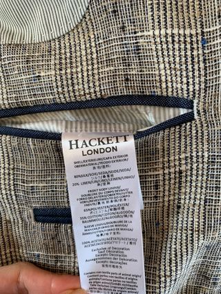 Americana Hackett London SEDA/LINO Talla 50