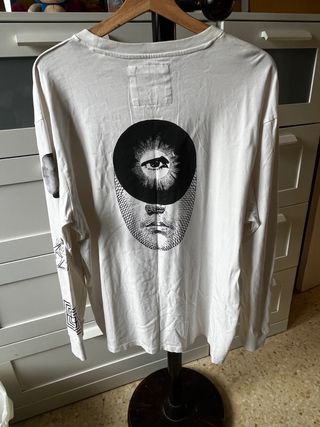 Camiseta Pull&Bear Manga Larga Talla XL