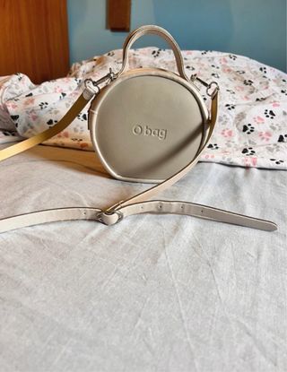 Borsa O Bag Beige Rotonda