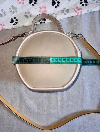 Borsa O Bag Beige Rotonda