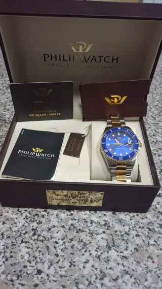 Philip Watch Carribe Automatico 300mt