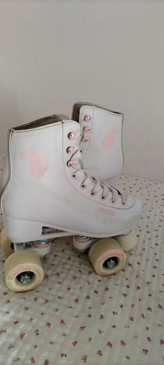Patines marca Oxelo para niña 34 usado