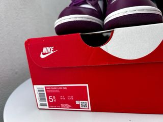 Nike Dunk Low Moradas y Blancas