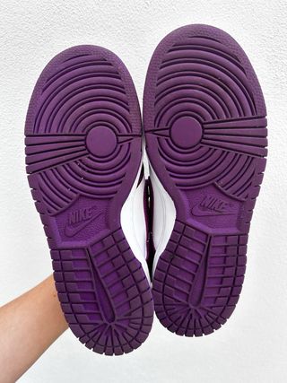 Nike Dunk Low Moradas y Blancas