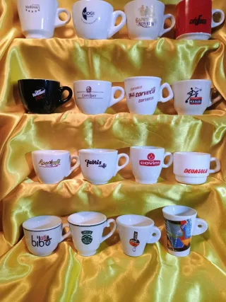 Tazzine caffè pubblicitarie