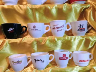 Tazzine caffè pubblicitarie