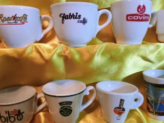 Tazzine caffè pubblicitarie