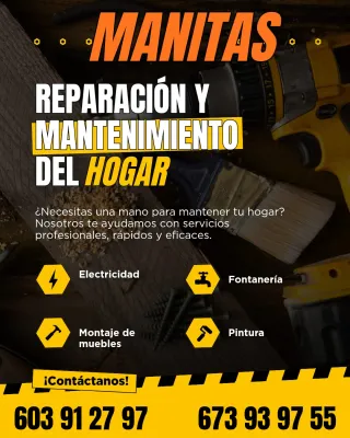 Servicio de Manitas, mantenimiento y reparación