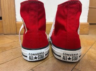 Botas Converse All Star Rojas Talla X