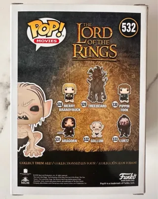 Funko Pop! Gollum 532 El Señor de los Anillos