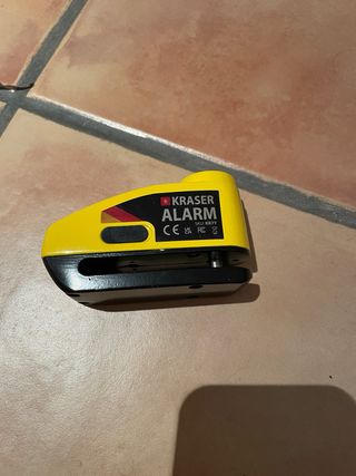 Candado Alarma Moto KRASER Nuevo a estrenar