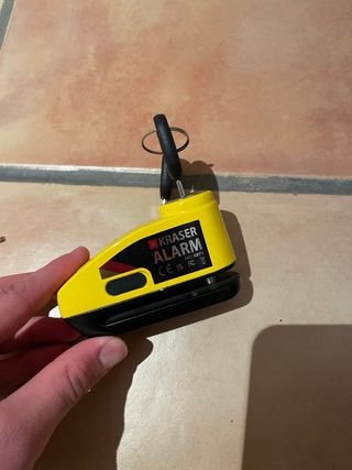Candado Alarma Moto KRASER Nuevo a estrenar