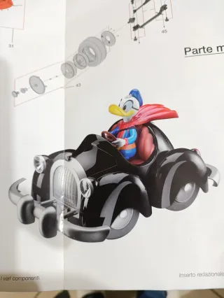 Auto 313 Paperino Paperinik 1/8 (ricambi)