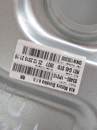 ELEVALUNAS TRASERO DERECHO KIA VENGA