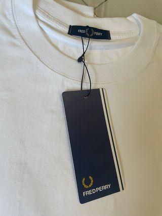 Camiseta Fred Perry Blanca