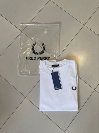 Camiseta Fred Perry Blanca
