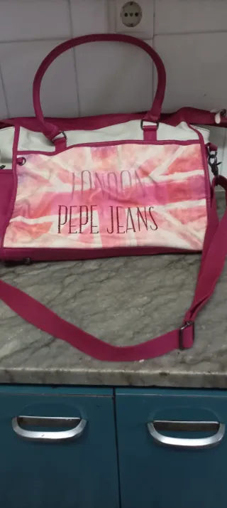 Bolsa Pepe Jeans London Union Jack.