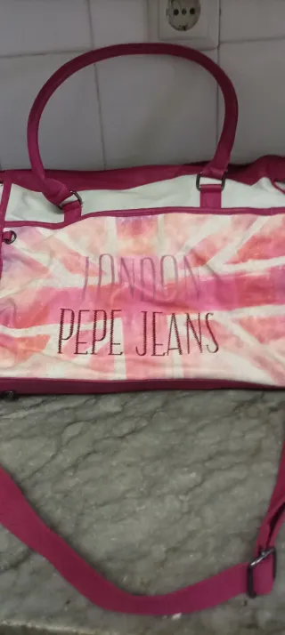Bolsa Pepe Jeans London Union Jack.