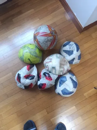 Consegna di palloni anche singoli