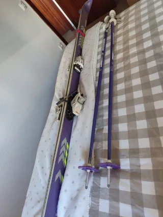 Esquís retro volkl skinetic