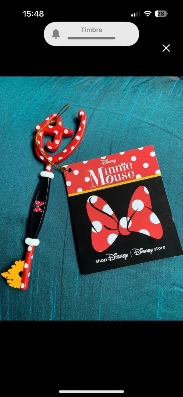 Llave Minnie Mouse Disney