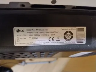 Microondas LG con Grill