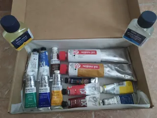 Estuche Pinturas Óleo Winsor & Newton y más