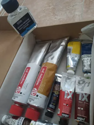 Estuche Pinturas Óleo Winsor & Newton y más