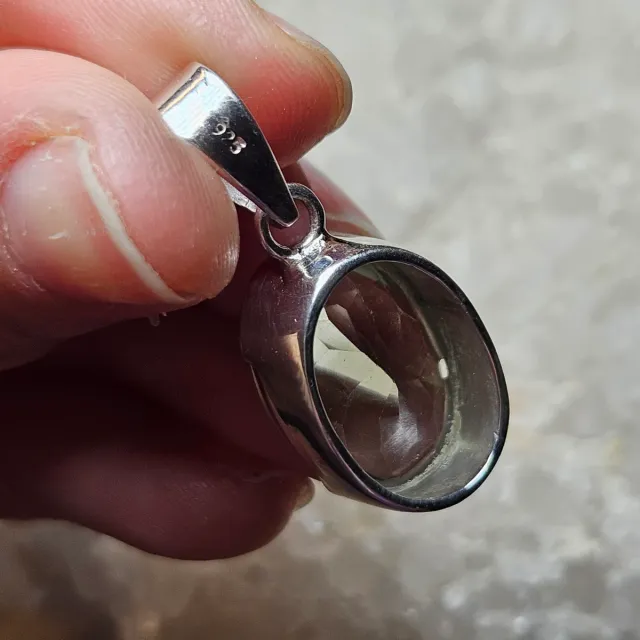 Colgante Plata 925 y Prasiolita