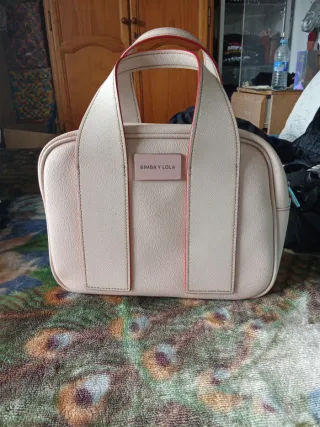 Bolso Bimba y Lola Beige/Rosa
