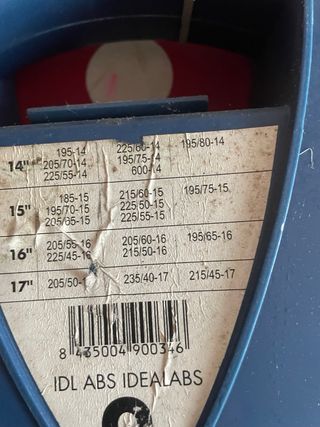 Cadenas Nieve Ideal ABS 9mm Grupo 5