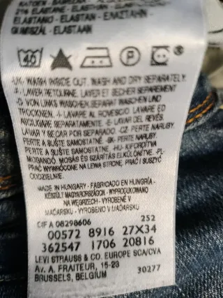 Pantalón vaquero Levi's 573