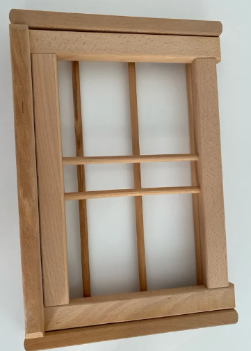 Atril de madera maciza sin tratar