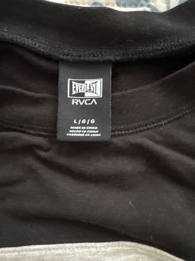 Sudadera Everlast Negra y Gris