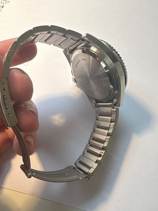 Reloj Casio Negro y Plateado