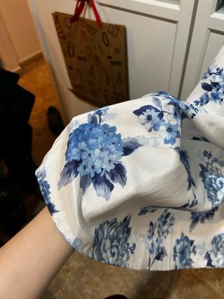 Conjunto Top y Falda Floral Talla L y S