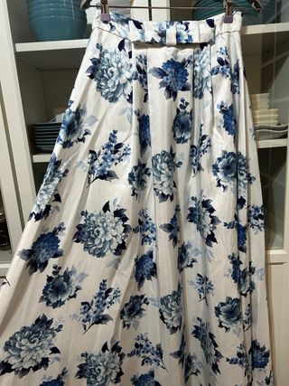 Conjunto Top y Falda Floral Talla L y S