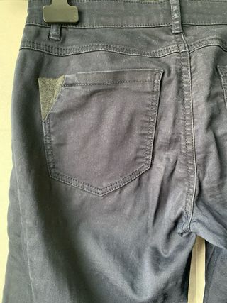 Pantalones Stradivarius Azul Marino