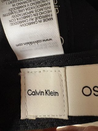 Gorra Calvin Klein Negra