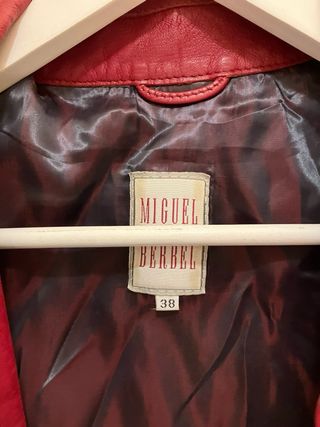 Cazadora Piel Roja