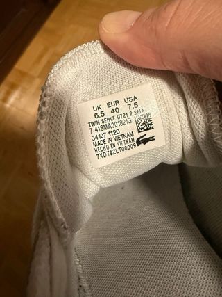 Zapatillas Lacoste Blancas