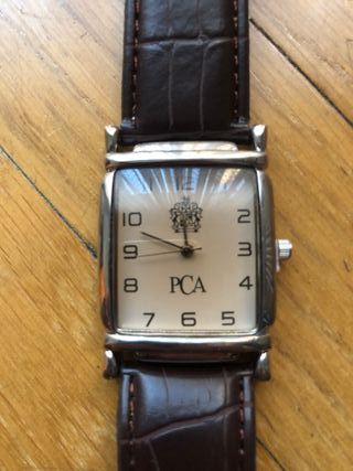 Reloj PCA Vintage Cuero Marrón