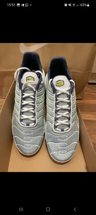 Nike Air Max Plus TN Verde Blanco