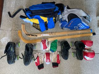 Pack Iniciación X2 Hockey patines Infantil.