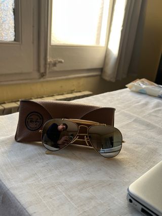 Ray-Ban Aviator Vintage Oro/Plata