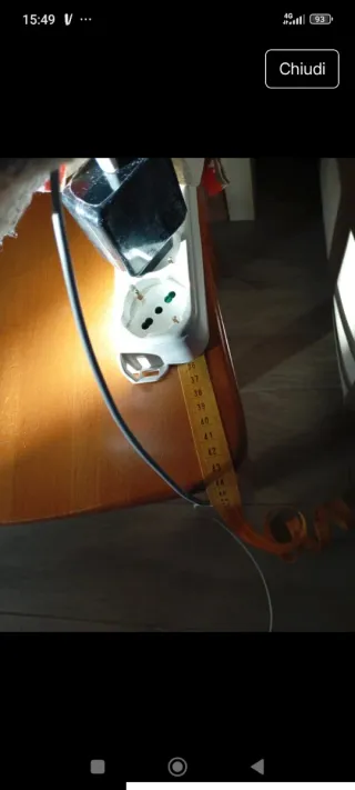 Set 6 Sedie Legno Tessuto Cuori