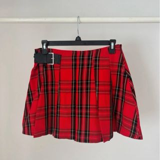 Falda Plisada Estilo Colegiala