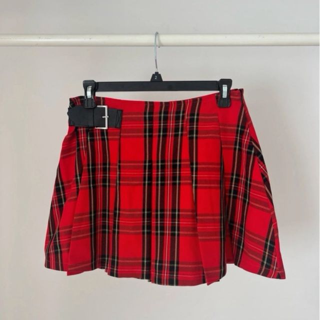 Falda Plisada Estilo Colegiala